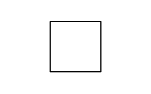 Object, form 1 sembolünün önizlemesi, blok IEC_OBJECT_SQUARE
