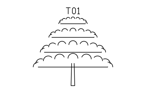 Tree, cedar, layered, 6000 sembolünün önizlemesi, blok ENT_CONIFER_CEDAR