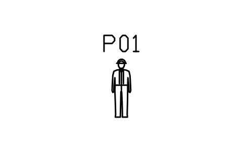 Person, worker with helmet sembolünün önizlemesi, blok ENT_PERSON_WORKER