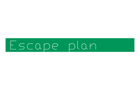 Preview of the Plan header, A1 symbol, block ESC_HDR_A1