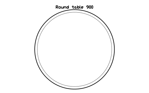 Aperçu du symbole Round table 900, bloc EVT_ROUND_900