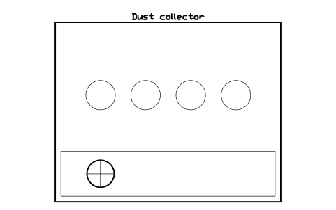 Vista previa del símbolo Dust collector, bloque FPL_DUST_COLLECTOR
