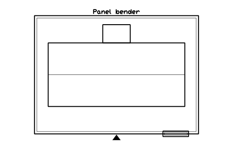 Vista previa del símbolo Panel bender, bloque FPL_PANEL_BENDER