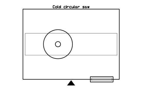 Vista previa del símbolo Cold circular saw, bloque FPL_SAW_COLD