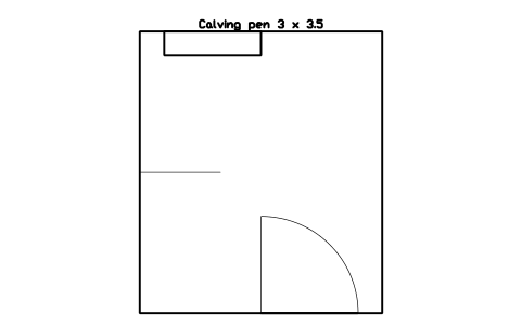 Aperçu du symbole Calving pen 3 x 3.5, bloc FRM_CALVING_PEN