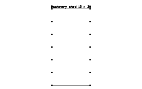 Aperçu du symbole Machinery shed 15 x 30, bloc FRM_MACHINERY_SHED