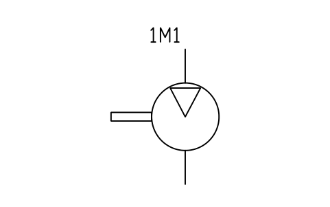 Air motor, one direction sembolünün önizlemesi, blok FPW_AIRMOTOR