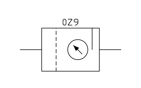 FRL unit, simplified sembolünün önizlemesi, blok FPW_FRL_SIMPLE
