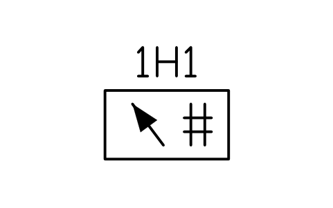 Digital indicator sembolünün önizlemesi, blok FPW_INDICATOR_DIGITAL
