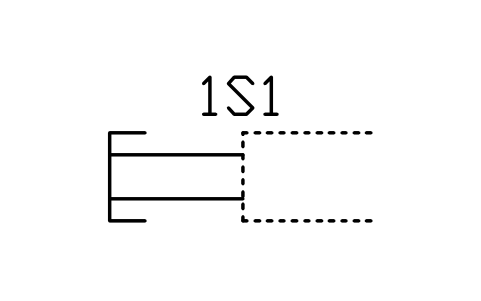 Push button sembolünün önizlemesi, blok FPW_MECH_PUSH