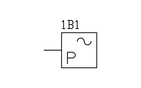 Pressure sensor, analogue sembolünün önizlemesi, blok FPW_PRESSURE_SENSOR