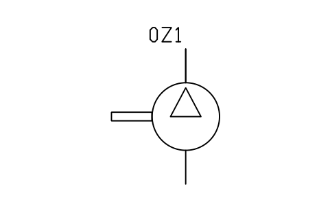 Vacuum pump sembolünün önizlemesi, blok FPW_VACUUM_PUMP