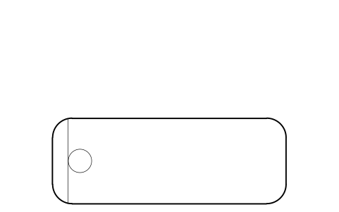 Anteprima del simbolo Retort, horizontal, blocco FBP_RETORT