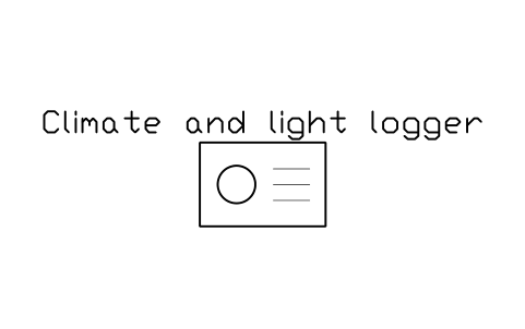 Preview of the Climate and light logger symbol, block GAL_ENV_LOGGER