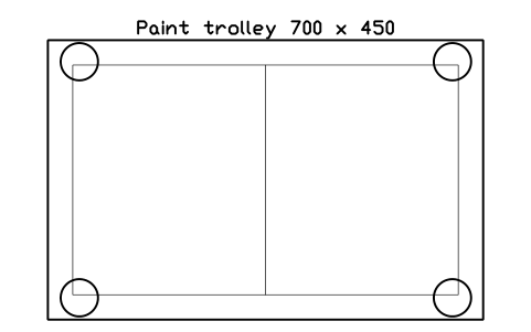 Preview of the Paint trolley 700 x 450 symbol, block GAL_PAINT_TROLLEY