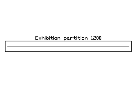 Preview of the Exhibition partition 1200 symbol, block GAL_WALL_1200