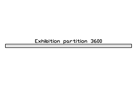 Preview of the Exhibition partition 3600 symbol, block GAL_WALL_3600