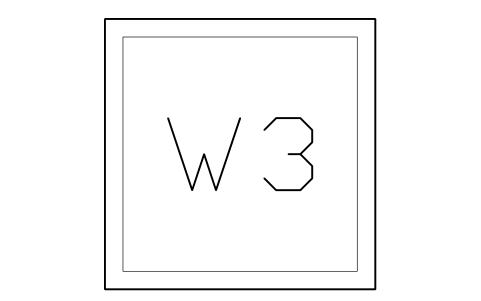 Preview of the Wall number symbol, block GAL_WALL_NO