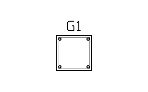 Anteprima del simbolo Tavolo da carte, quadrato, 900, blocco GMR_CARD_SQ_900