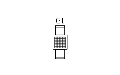 Anteprima del simbolo Tavolo da go 700, 2 sedie, blocco GMR_GO_SET