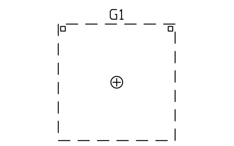 Anteprima del simbolo Area di gioco VR 3000 x 3000, blocco GMR_VR_3000