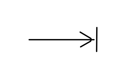 Preview of the Limited rectilinear motion symbol, block IGM_0001