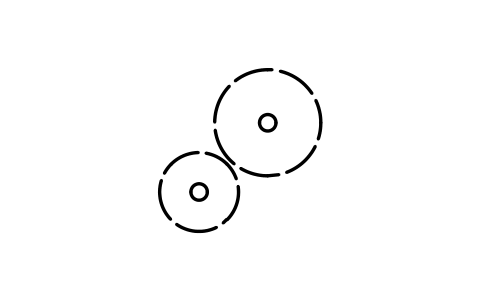 Preview of the Gear drive symbol, block IGM_0012