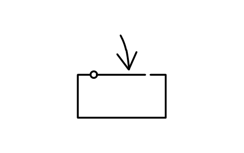 Preview of the Close (a container) symbol, block IGM_0025