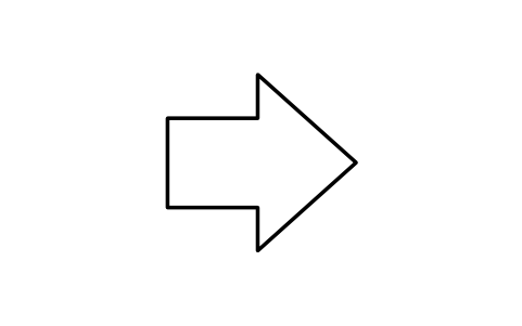 Preview of the Functional arrow symbol, block IGM_0251