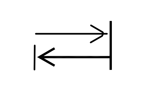 Preview of the Single motion and return symbol, block IGM_0255