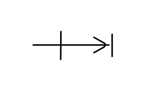Preview of the Overtravel, rectilinear symbol, block IGM_0256