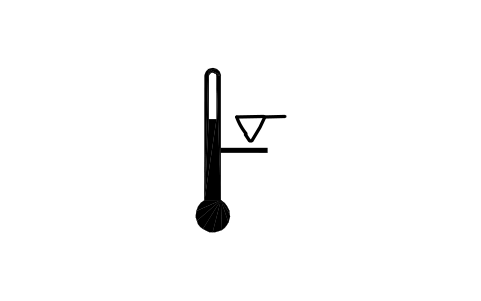 Preview of the Above working temperature symbol, block IGM_0432