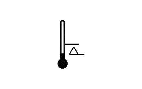 Preview of the Below working temperature symbol, block IGM_0433