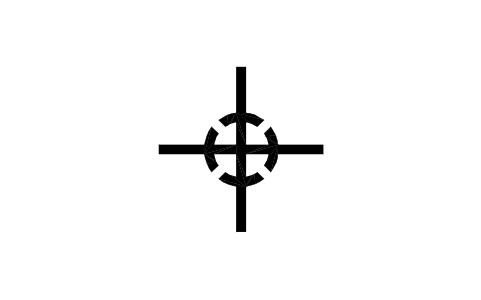 Preview of the Centre of gravity symbol, block IGM_0627