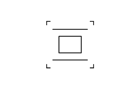Preview of the Single exposure technique symbol, block IGM_1121