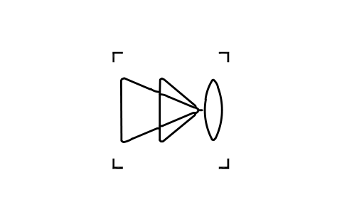 Preview of the Optical focussing of camera symbol, block IGM_1124