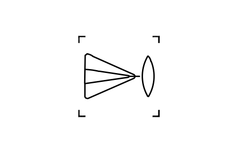 Preview of the Camera zoom adjustment symbol, block IGM_1125