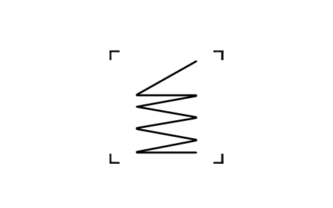 Preview of the Fan fold, continuous symbol, block IGM_1139