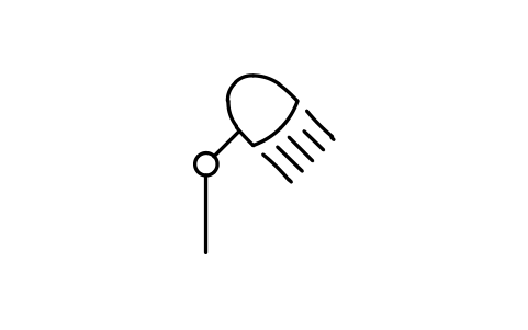 Preview of the Working light symbol, block IGM_1142