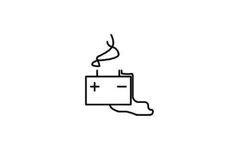 Preview of the Battery open symbol, block IGM_1152