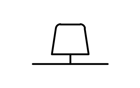 Preview of the Pull switch, pushed in symbol, block IGM_1155