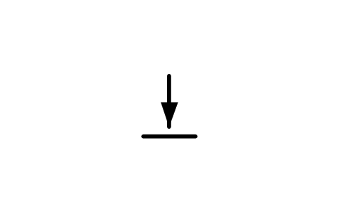 Depth sign sembolünün önizlemesi, blok GDT_DIM_DEPTH