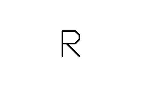 Radius sign sembolünün önizlemesi, blok GDT_DIM_RADIUS