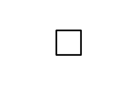 Square sign sembolünün önizlemesi, blok GDT_DIM_SQUARE
