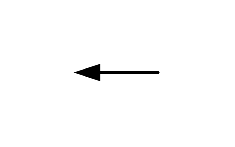 Direction feature indicator sembolünün önizlemesi, blok GDT_IND_DIRECTION