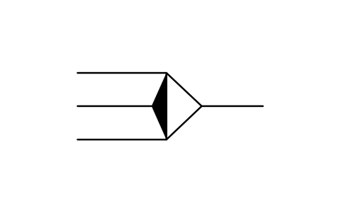 符號 GIS 至電纜終端 的預覽，圖塊名 GAI_S01397_GIS_TO_CABLE_SEALING_END