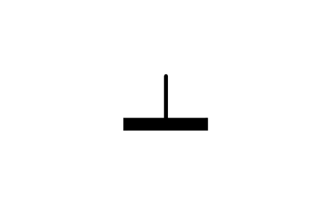 符號 功能等電位聯結 2 的預覽，圖塊名 GAI_S01410_FUNCTIONAL_EQUIPOTENTIAL_2