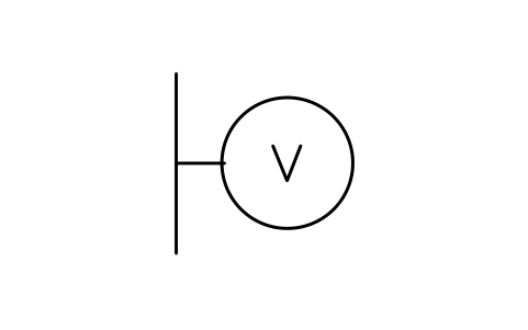 符號 簡易電壓檢測器 的預覽，圖塊名 GAI_S01843_SIMPLE_VOLTAGE_DETECTOR