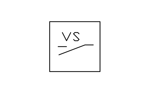 符號 電壓選擇開關，1 的預覽，圖塊名 GAI_S01855_VOLTAGE_SELECTOR_SWITCH_1