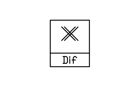 符號 熱探測器，差溫 的預覽，圖塊名 GAI_S01884_HEAT_DETECTOR_DIFFERENTIAL